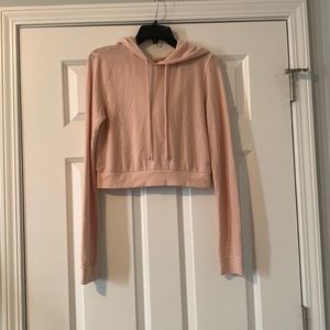 Alo super soft iconic getaway hoodie in ballerina pink
